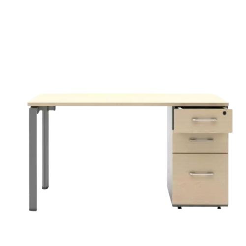 Escritorio Nexus Con Cajonera Pedestal