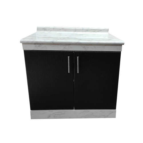 Base 3 puertas 3 cajones Chocolate
